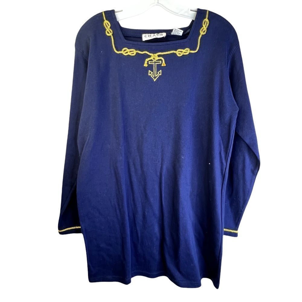 Vintage Chaus Sport Nautical Top
